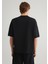 MV91 Nakış Detaylı Siyah Tişört 0612576-900 11