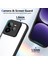 Realme Gt 7 Pro,için Eabhulie Kılıf, Kamera Lens Korumalı Hibrit 2'si 1 Arada Şeffaf Kılıf-Siyah (Yurt Dışından) 2