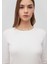 Uzun Kollu Ekru Basic Tişört 1613040-70057 17