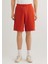 Mavi Logo Baskılı Turuncu Şort 0410240-70435 10