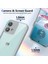 Motorola Edge 40 Neo,için Eabhulie Kılıf, Kamera Lens Korumalı Hibrit 2'si 1 Arada Şeffaf Kılıf-Gri (Yurt Dışından) 2