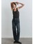 Leila Mavi Premium Gölgeli Koyu Mavi Jean Pantolon 1010600-89936 9