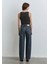 Leila Mavi Premium Gölgeli Koyu Mavi Jean Pantolon 1010600-89936 13