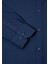 Kolay Ütülenebilir Lacivert Gömlek 0211571-70490 19