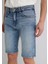 Tim Street Gölgeli Indigo Mavisi Jean Şort 0428489643 17