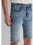 Tim Street Gölgeli Indigo Mavisi Jean Şort 0428489643 18