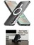 Samsung Galaxy S24 Fe Için Şeffaf Kılıf Magsafe Aksesuarları ile Uyumlu Arkası Sert Pc Köşeleri Tpu Darbe Emici Silikon Sararmaya Dayanıklı Kalın Koruyucu Güçlü Manyetikli Hybrid Kılıf 1