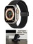 Uruchı Apple Watch Manyetik Silikon Kordon 42/44/45/49/l Kadın Erkek Spor Kordon Iwatch Apple Watch Serisi 8 7 6 5 4 3 2 1 Se Ultra ile Uyumlu 1