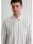 Çizgili Beyaz Gömlek 0211546-87737 11