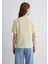 Palmiye Baskılı Sarı Tişört 1613179-71310 14