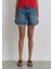 Millie 90LAR Koyu Mavi Jean Şort 1458989751 14