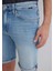 Brian 90LAR Canlı Mavi Jean Şort 0418489818 15