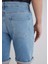 Brian 90LAR Canlı Mavi Jean Şort 0418489818 17