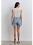 Heidi 90LAR Vintage Açık Mavi Jean Şort 1410057-89743 15