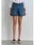 Verna 90LAR Koyu Mavi Jean Şort 1410059-89748 12