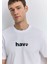 Hav Baskılı Beyaz Tişört 0612759-620 13