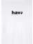 Hav Baskılı Beyaz Tişört 0612759-620 15