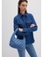 Baskılı Denim El Çantası 1912061-70830 11