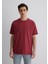 Baskılı Bordo Tişört 0612629-70423 12