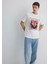 Baskılı Ekru Tişört 0612808-70057 10
