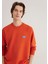 Mavi Logo Baskılı Turuncu Sweatshirt 0S10335-70435 11