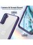 Oneplus Nord,için Eabhulie Kılıf, Kamera Lens Korumalı Hibrit 2'si 1 Arada Şeffaf Kılıf-Mor (Yurt Dışından) 3