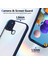 Samsung Galaxy A21S,IÇIN Eabhulie Kılıf, Kamera Lens Korumalı Hibrit 2'si 1 Arada Şeffaf Kılıf-Blue (Yurt Dışından) 3