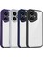 Honor 400,IÇIN Eabhulie Kılıf, Kamera Lens Korumalı Hibrit 2'si 1 Arada Şeffaf Kılıf-Blue (Yurt Dışından) 2