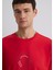 Istanbul Baskılı Kırmızı Tişört 0612996-70471 14