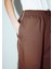 Beli Bağcıklı Kahverengi Pantolon 1011068-70242 17