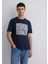Istanbul Baskılı Lacivert Tişört 0612990-70490 9
