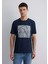 Istanbul Baskılı Lacivert Tişört 0612990-70490 11