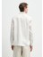 Bej Çizgili Ekru Tencel TM Lyosel Gömlek 0211618-70321 13