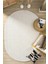 Oval Beyaz Halı Modern Oturma Odası Salon Mutfak Koridor Antre Balkon Çocuk Odası Halısı 004 1