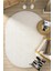 Oval Beyaz Halı Modern Oturma Odası Salon Mutfak Koridor Antre Balkon Çocuk Odası Halısı 007 1