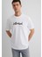 Istanbul Baskılı Beyaz Tişört 0613002-620 8