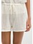 Dokulu Ekru Şort 1410223-70057 13