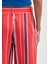 Çizgili Kırmızı Pantolon 1011051-90772 16