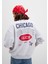 Sırt Baskılı Gri Sweatshirt 1S10364-87033 10