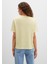 Plaj Baskılı Sarı Tişört 1613490-71319 12