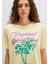 Plaj Baskılı Sarı Tişört 1613490-71319 13