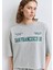 San Francisco Baskılı Gri Sweatshirt 1S10384-83096 11