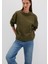 Bisiklet Yaka Haki Sweatshirt 1S10390-71589 9