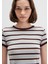Kahverengi Çizgili Tişört 1613378-90735 13