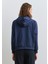 Biye Detaylı Kapüşonlu Lacivert Sweatshirt 1S10362-87518 10