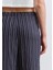 Beli Bağcıklı Çizgili Lacivert Pantolon 1011024-89853 14