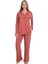 Viskon Uzun Kollu Kadın Pijama Takımı 24642 3