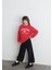 Baskılı Kırmızı Sweatshirt 7S10131-84538 13