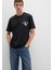Kurukafa Baskılı Siyah Tişört 0612842-900 8