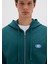 Kapüşonlu Fermuarlı Yeşil Sweatshirt 0S10372-87831 17
